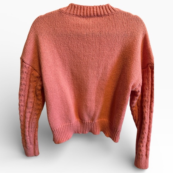 New In Pink V-Neck Women’s sweater. - Picture 4 of 5